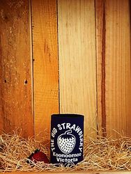 Big Strawberry foam Stubby Holder-PURPLE