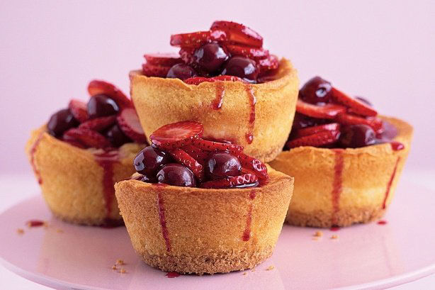 Amaretti cheesecakes