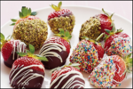 Chocolate Pistachio Strawberries