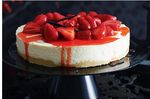 Strawberries & Cream Cheesecake