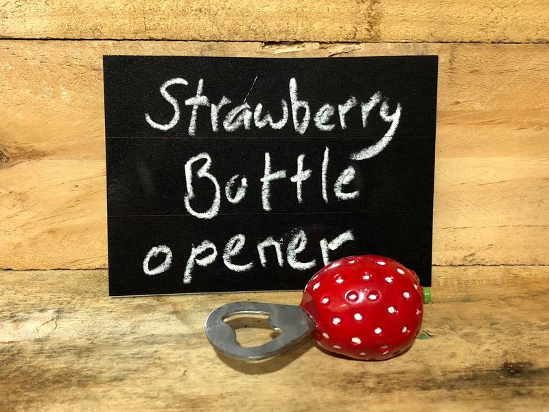 Big Strawberry Bottle Opener