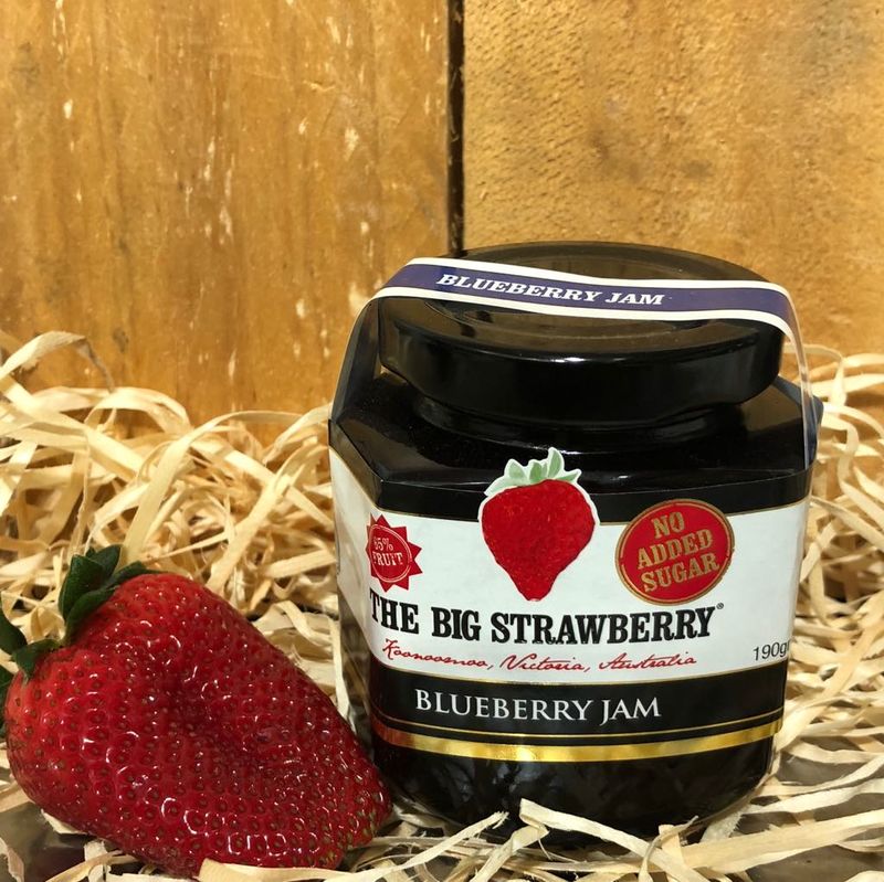 Big Strawberry Sugar free Blueberry jam 190g