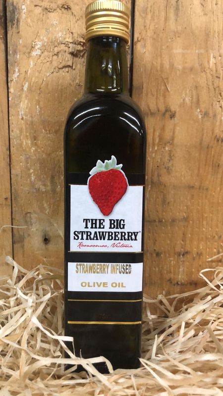 Big Strawberry infused Olive Oil