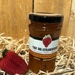 Big Strawberry Apricot + Passionfruit Jam 290g