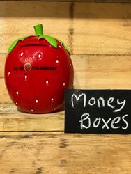 Big Strawberry Money Box