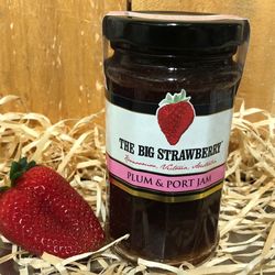 Big Strawberry Plum & Port Jam 290g