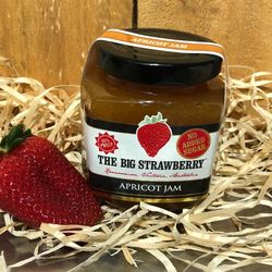 Big Strawberry Sugar free Apricot Jam 190g