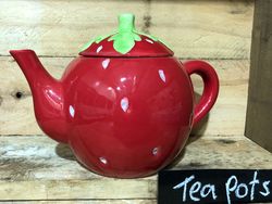 Big Strawberry Teapot