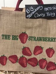 Big Strawberry shoppiing/Carry bag