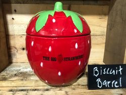 Big Strawberry Cookie jar 